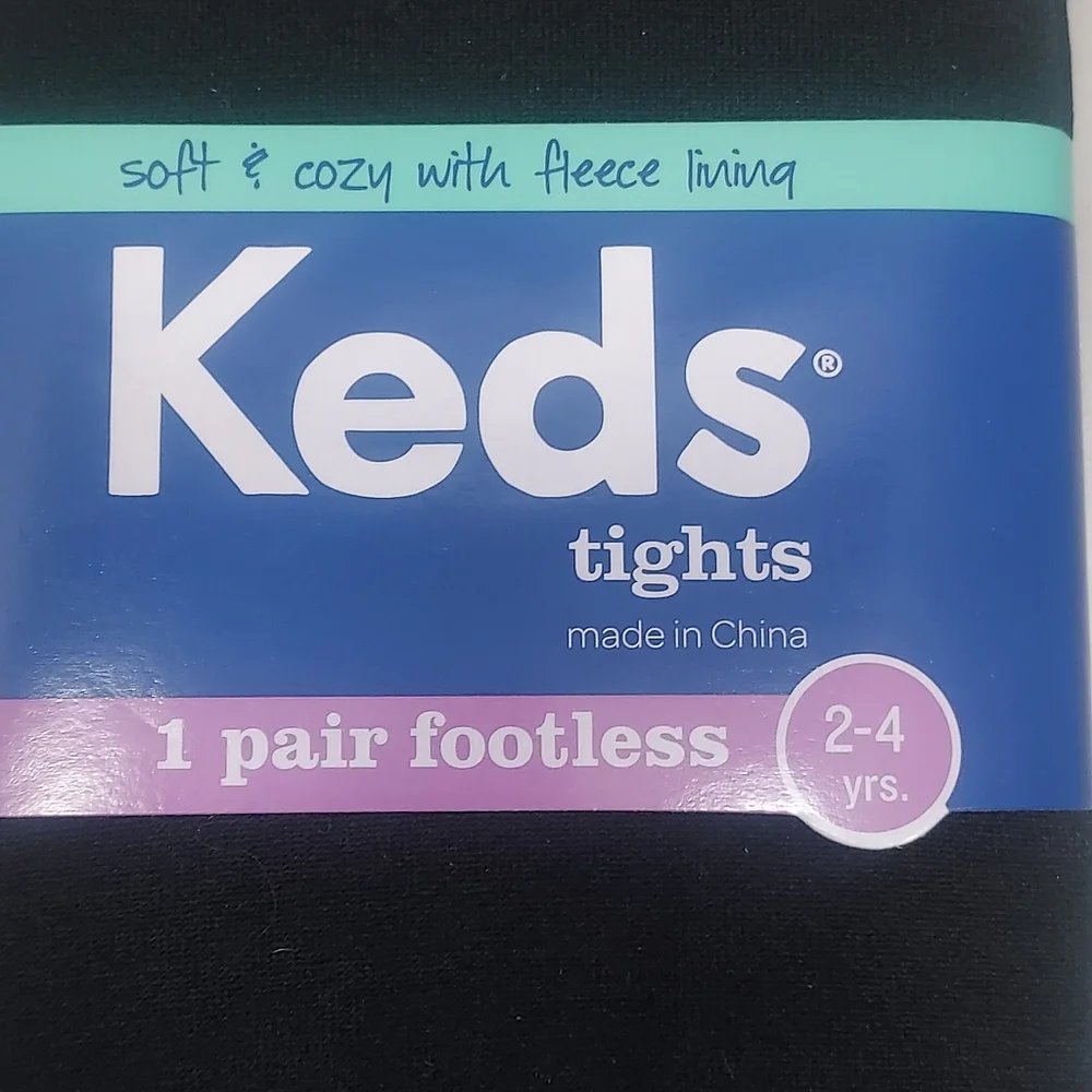 Kids black footless tights. Size 2-4 years old